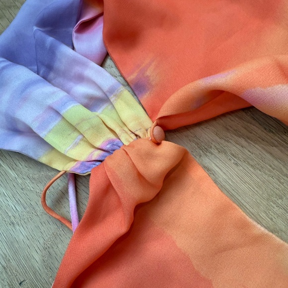 NWT Vici Multicolor Strappy Dress - Picture 5 of 5